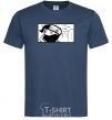 Men's T-Shirt Whatchy dots navy-blue фото