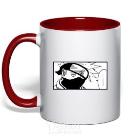 Mug with a colored handle