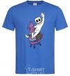 Men's T-Shirt Marshmello fortnite royal-blue фото