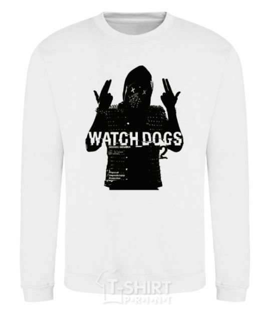 Sweatshirt Watch Dogs Wrench White фото
