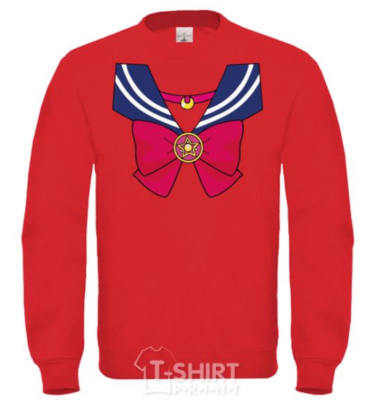 Sweatshirt Sailor moon bow yellow фото