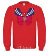 Sweatshirt Sailor moon bow yellow фото