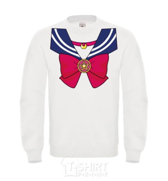 Sweatshirt Sailor moon bow White фото