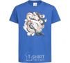 Kids T-shirt Драконы ghibli royal-blue фото