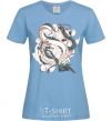 Women's T-shirt Драконы ghibli sky-blue фото
