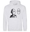 Men`s hoodie One Punch Man sport-grey фото