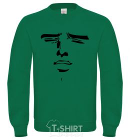 Sweatshirt Anime face orchid-green фото