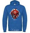 Men`s hoodie Cyberpunk dzen royal фото