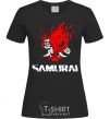 Women's T-shirt Cyberpunk 2077 samurai black фото