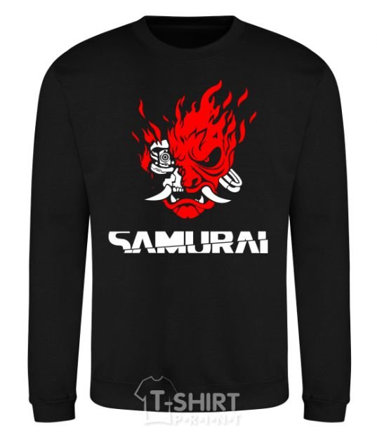 Sweatshirt Cyberpunk 2077 samurai black фото