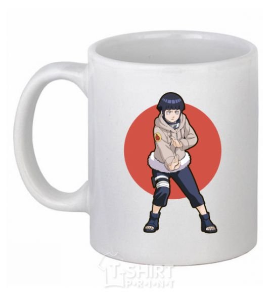 Чашка керамическая Naruto Hinata Белый фото