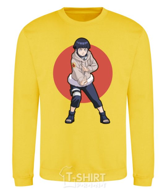 Sweatshirt Naruto Hinata yellow фото