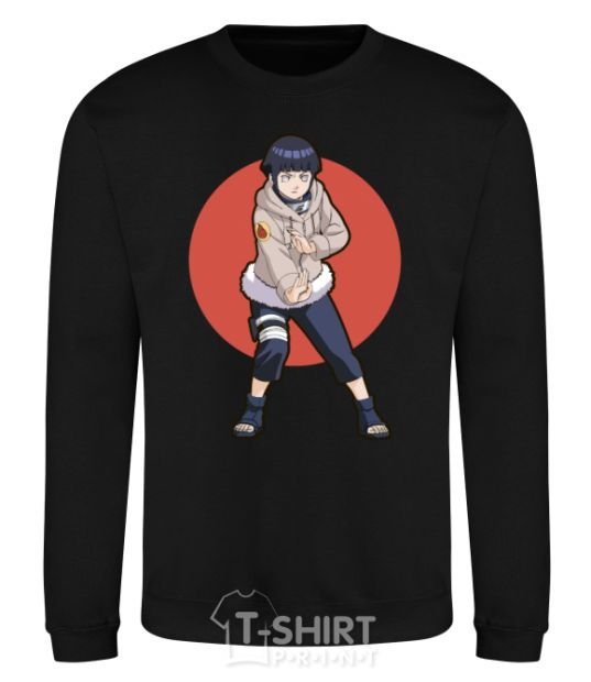 Свитшот Naruto Hinata Черный фото