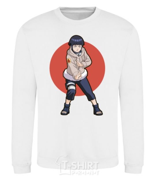 Sweatshirt Naruto Hinata White фото