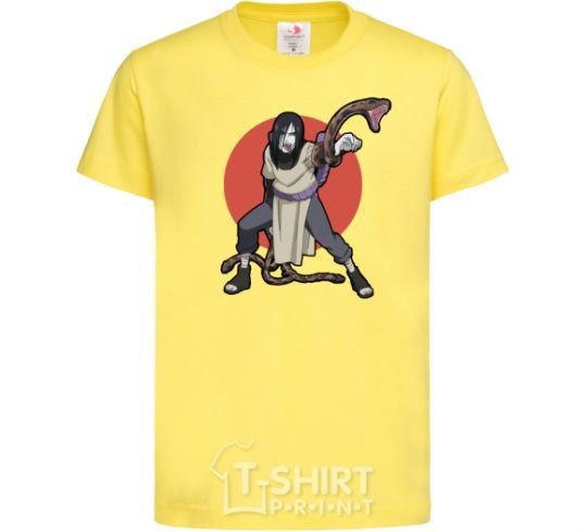 Kids T-shirt Naruto Orochimaru cornsilk фото
