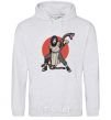 Men`s hoodie Naruto Orochimaru sport-grey фото