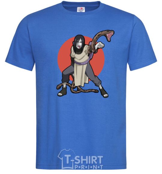 Men's T-Shirt Naruto Orochimaru royal-blue фото