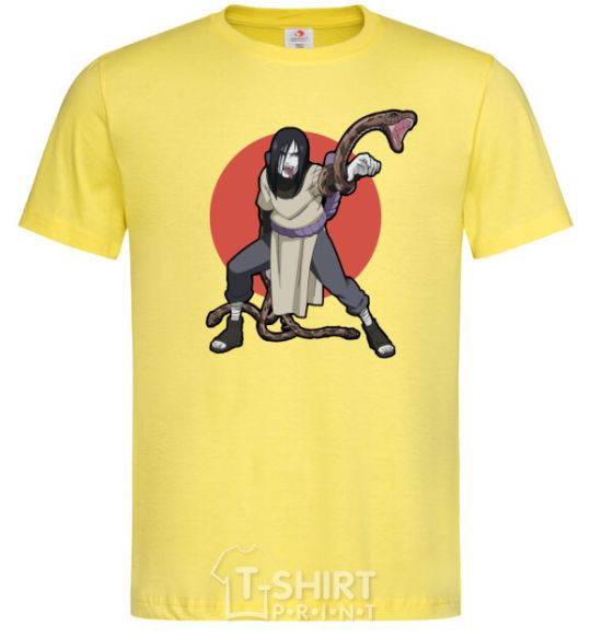 Men's T-Shirt Naruto Orochimaru cornsilk фото