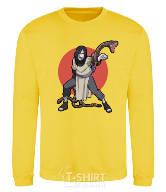 Sweatshirt Naruto Orochimaru yellow фото