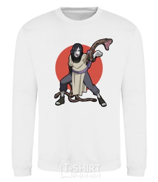 Sweatshirt Naruto Orochimaru White фото