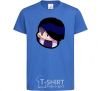 Kids T-shirt Brawl Stars Edgar royal-blue фото