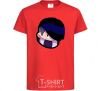 Kids T-shirt Brawl Stars Edgar red фото