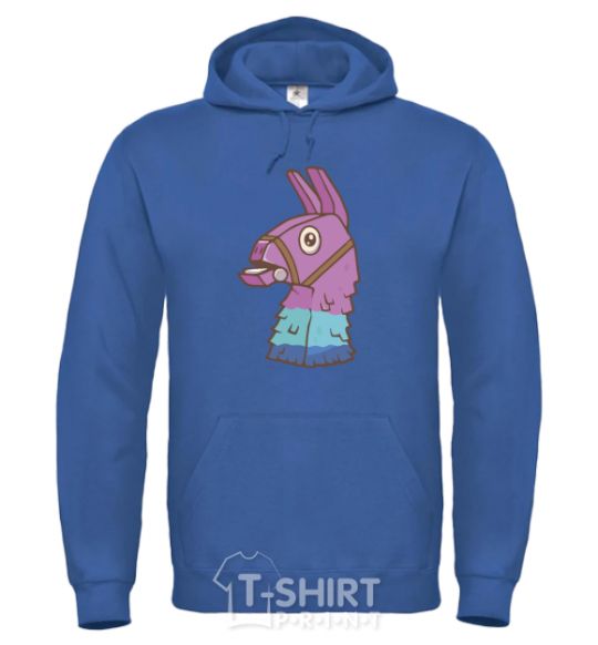 Men`s hoodie Fortnite llama royal фото