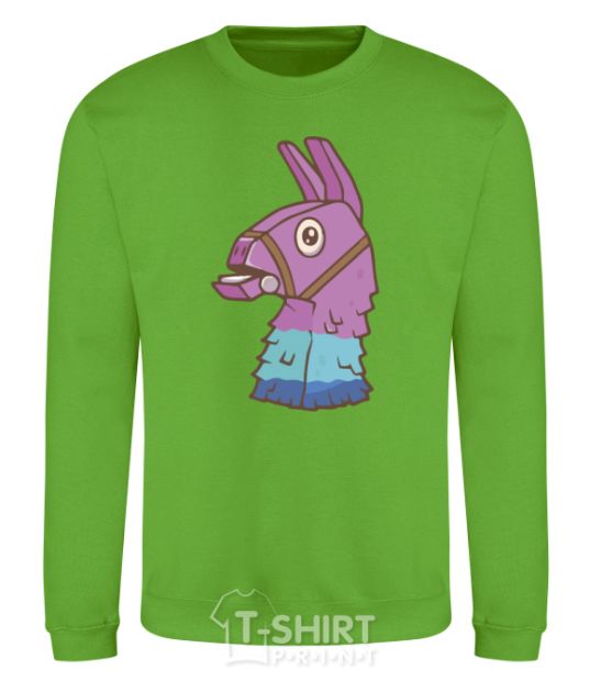 Sweatshirt Fortnite llama orchid-green фото