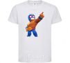 Kids T-shirt Brawl Stars El Primo White фото