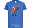 Kids T-shirt Brawl Stars El Primo royal-blue фото