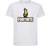 Kids T-shirt Fortnite banana White фото