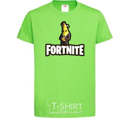 Kids T-shirt Fortnite banana orchid-green фото