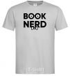 Men's T-Shirt Book nerd grey фото