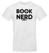 Men's T-Shirt Book nerd White фото
