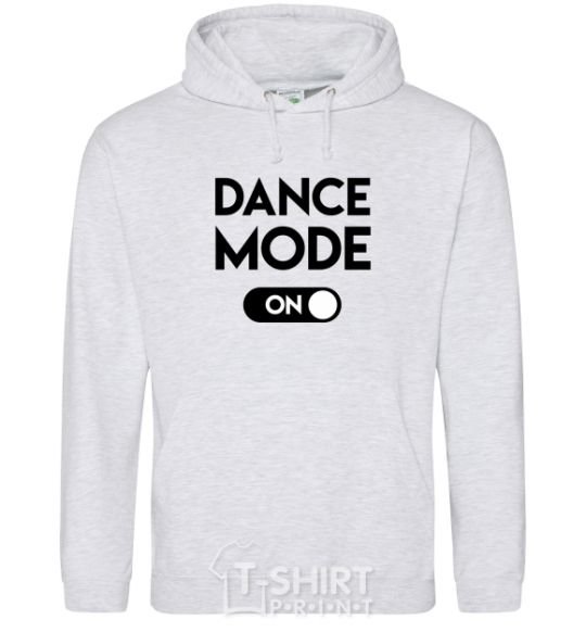 Men`s hoodie Dance mode sport-grey фото