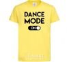 Kids T-shirt Dance mode cornsilk фото