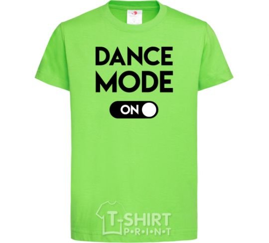 Kids T-shirt Dance mode orchid-green фото