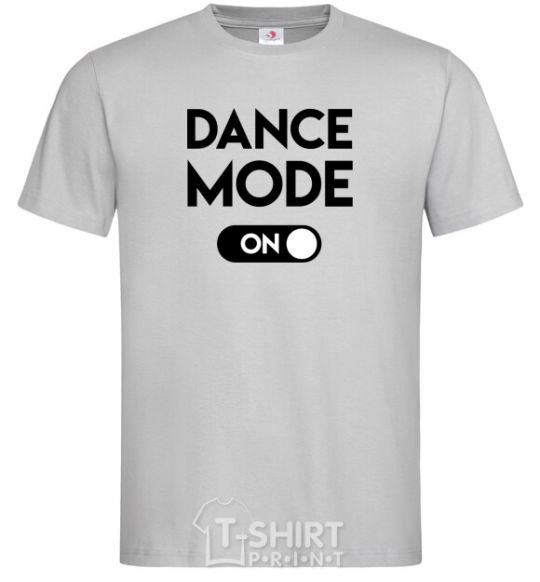 Men's T-Shirt Dance mode grey фото