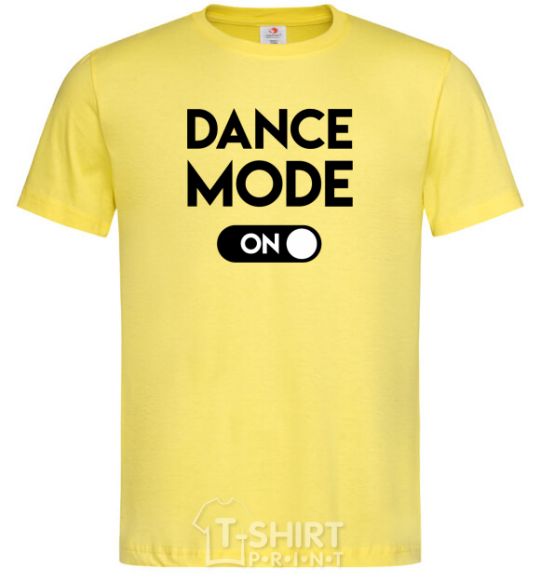 Men's T-Shirt Dance mode cornsilk фото