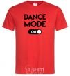 Men's T-Shirt Dance mode red фото