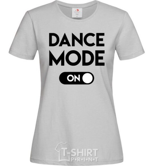 Women's T-shirt Dance mode grey фото