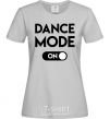 Women's T-shirt Dance mode grey фото