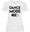 Women's T-shirt Dance mode White фото