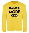 Sweatshirt Dance mode yellow фото