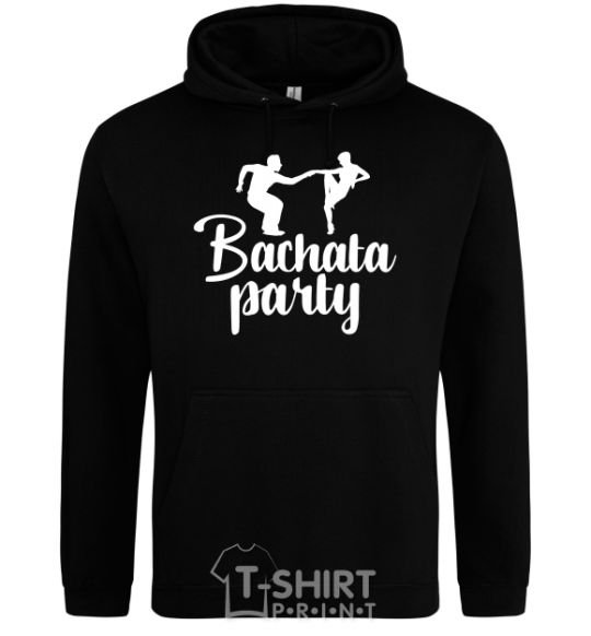 Men`s hoodie Bashata party black фото