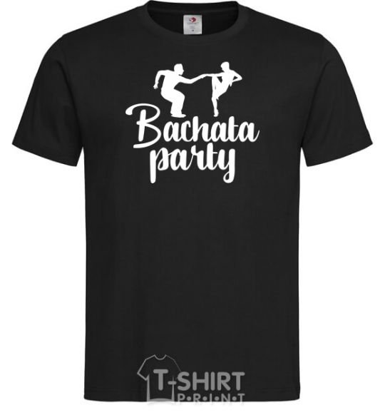 Мужская футболка Bashata party Черный фото