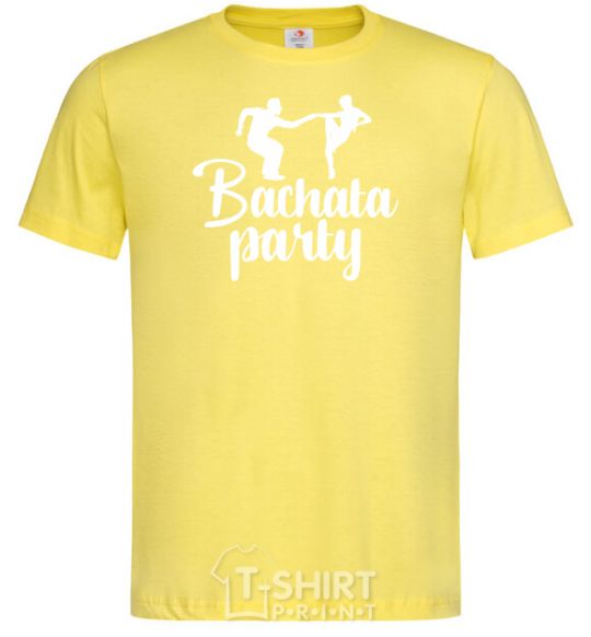 Men's T-Shirt Bashata party cornsilk фото