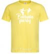 Мужская футболка Bashata party Лимонный фото