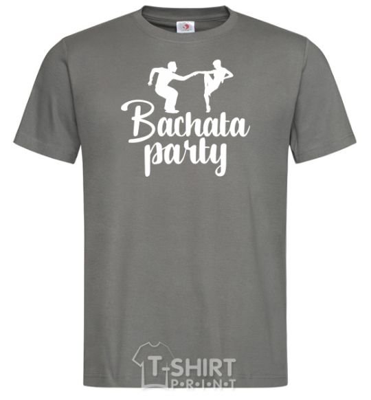 Мужская футболка Bashata party Графит фото