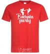 Men's T-Shirt Bashata party red фото